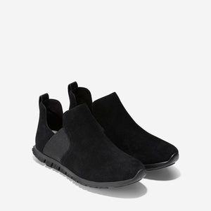 Zerogrand Suede Slip-on Bootie